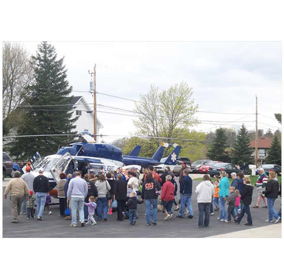 Flight for Life at Annual Ambulance Brat Fry Fundraiser